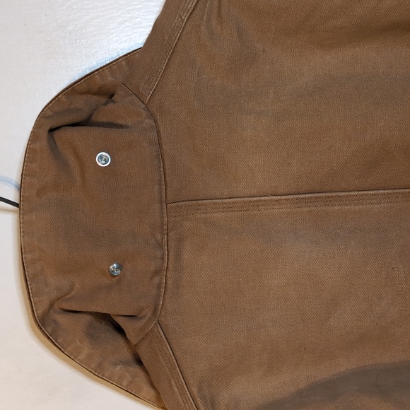Vint. '89 Carhartt 100 Year Anniv. CO196 Collared Duck Coat mens XLT (44 Chest) - Picture 8 of 11